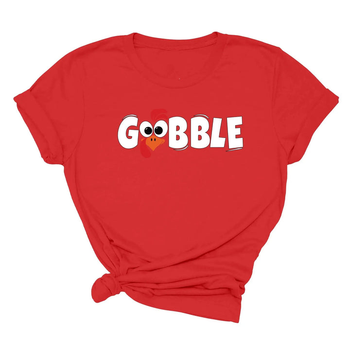 Gobble Shirt – Matching Family Thanksgiving Turkey Tee, Cute & Funny Cypress DTF