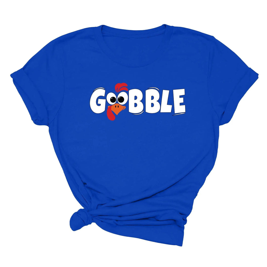 Gobble Shirt – Matching Family Thanksgiving Turkey Tee, Cute & Funny Cypress DTF