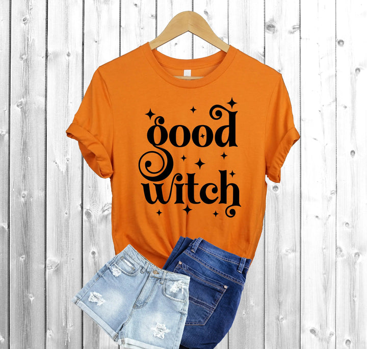 Good Witch T-Shirt – Funny Halloween Costume & Witch Vibes Family Tee Cypress DTF