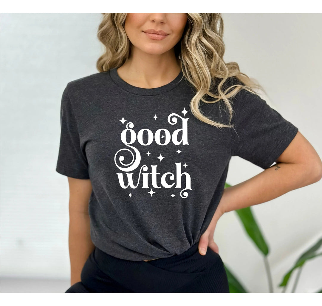 Good Witch T-Shirt – Funny Halloween Costume & Witch Vibes Family Tee Cypress DTF