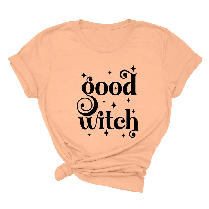 Good Witch T-Shirt – Funny Halloween Costume & Witch Vibes Family Tee Cypress DTF