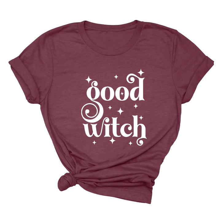 Good Witch T-Shirt – Funny Halloween Costume & Witch Vibes Family Tee Cypress DTF