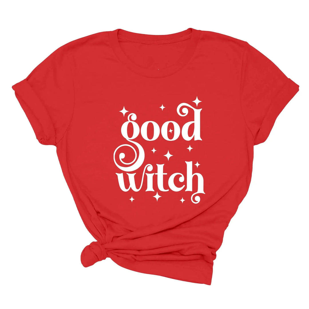 Good Witch T-Shirt – Funny Halloween Costume & Witch Vibes Family Tee Cypress DTF