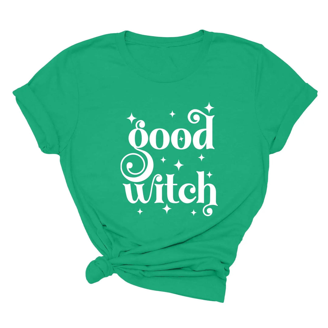 Good Witch T-Shirt – Funny Halloween Costume & Witch Vibes Family Tee Cypress DTF