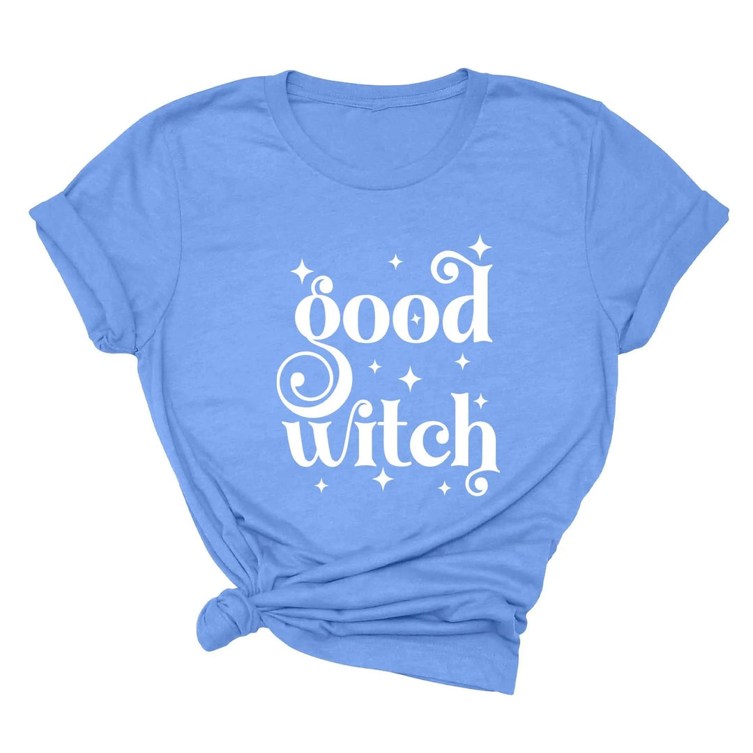 Good Witch T-Shirt – Funny Halloween Costume & Witch Vibes Family Tee Cypress DTF
