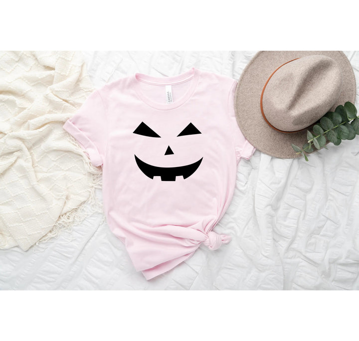 Halloween Pumpkin Shirt – Cute Jack-O-Lantern Tee for Women & Moms Cypress DTF