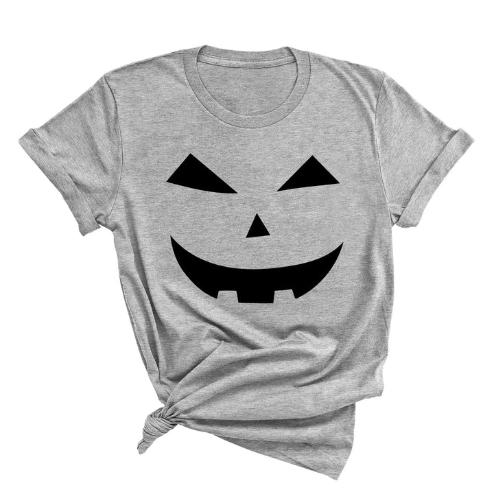 Halloween Pumpkin Shirt – Cute Jack-O-Lantern Tee for Women & Moms Cypress DTF