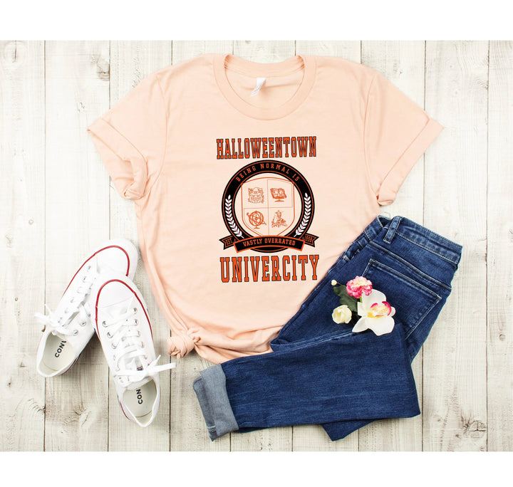 Halloweentown University Shirt – Vintage Jack-O-Lantern Halloween Tee Cypress DTF
