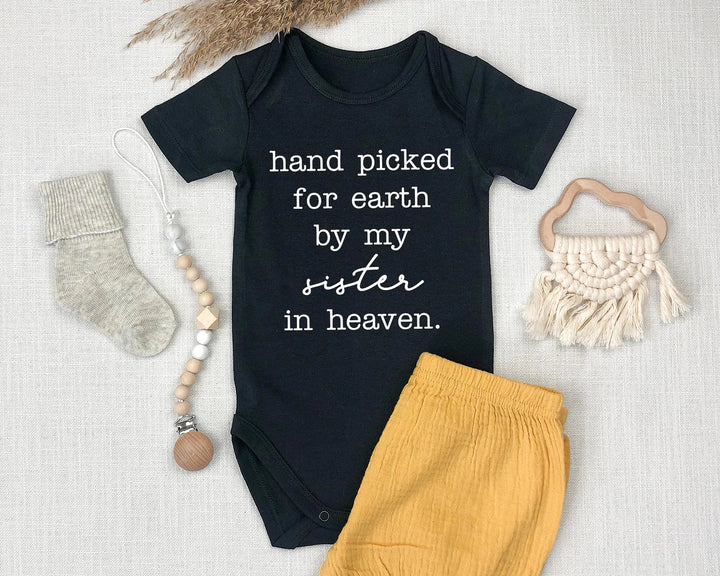 Hand-Picked by Great Grandpa Bodysuit - Pregnancy Announcement Cypress DTF