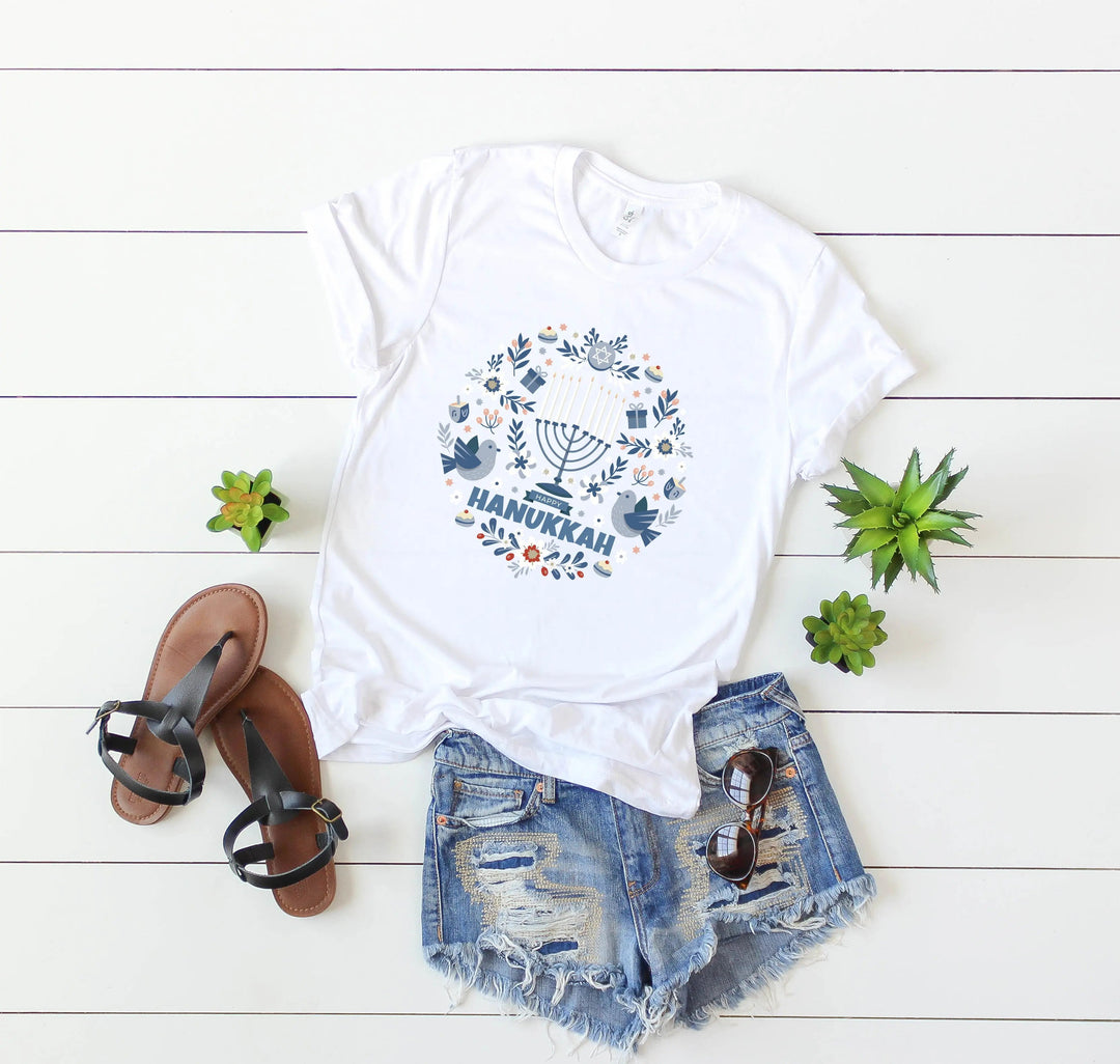 Hanukkah Life Shirt | Jewish Christmas Tee & Chanukah Gift Cypress DTF