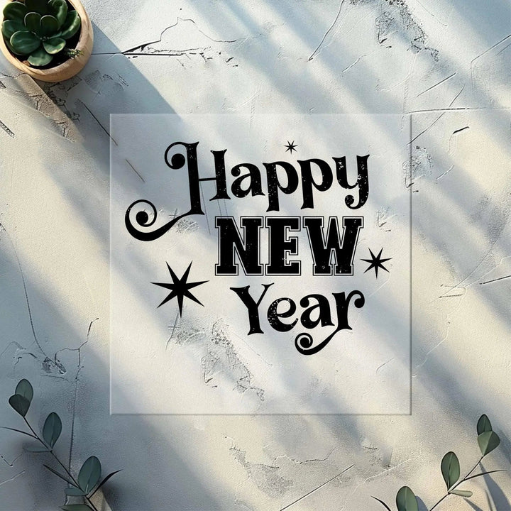Happy New Year 2025 DTF Transfers | Christmas Crew & Family Holiday DTF