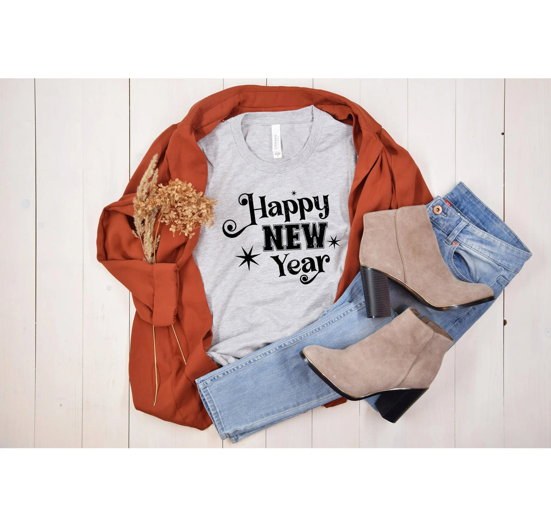 Happy New Year 2025 Shirt | Christmas Crew & Family Holiday Tees Cypress DTF