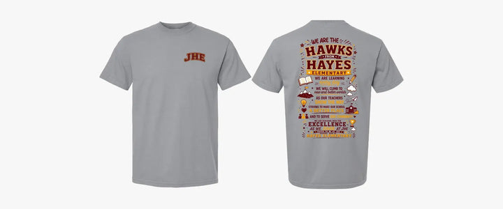 Hayes Elementary Comfort Colors T-Shirt | Adult & Youth