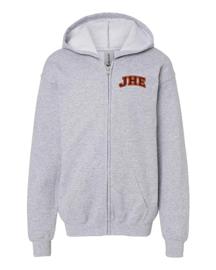 Hayes Elementary Full-Zip Hoodie | Adult & Youth Cypress DTF