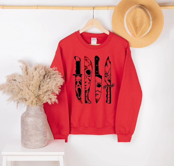 Horror Movies Sweatshirt | Spooky Serial Killer Halloween Shirt Cypress DTF