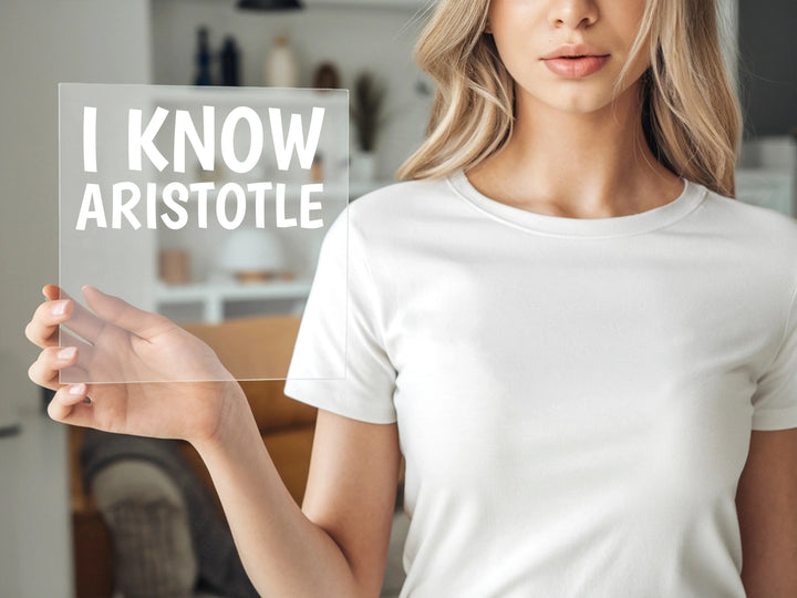 I know aristotle  DTF Transfers