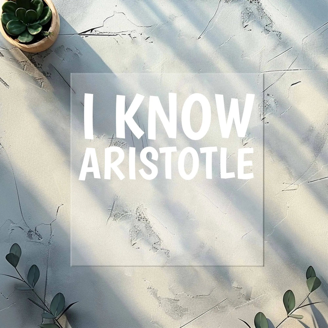 I know aristotle  DTF Transfers