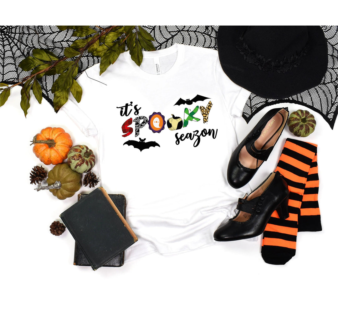 It's Spooky Season Shirt | Cute Ghost & Spooky Vibes Tee Cypress DTF