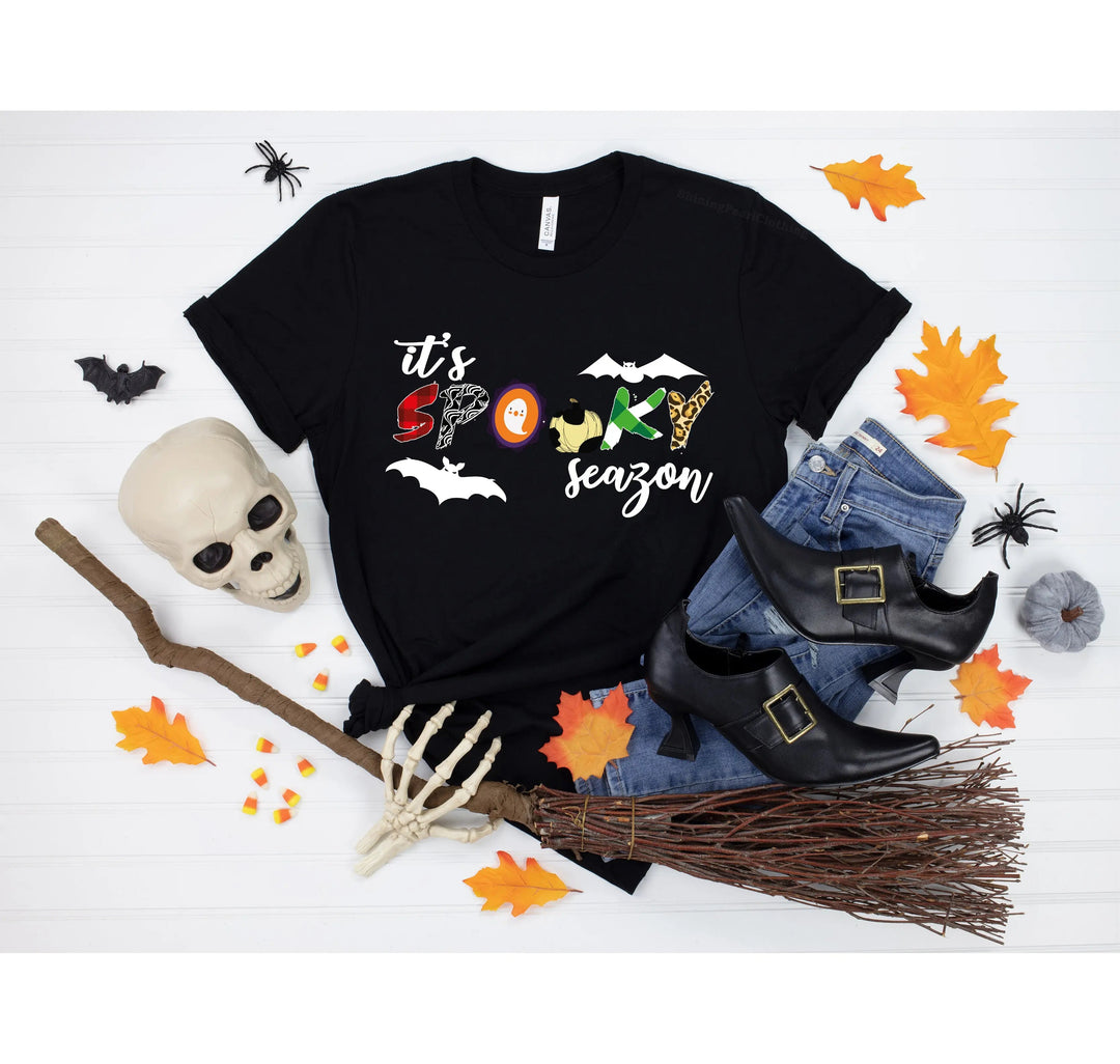 It's Spooky Season Shirt | Cute Ghost & Spooky Vibes Tee Cypress DTF