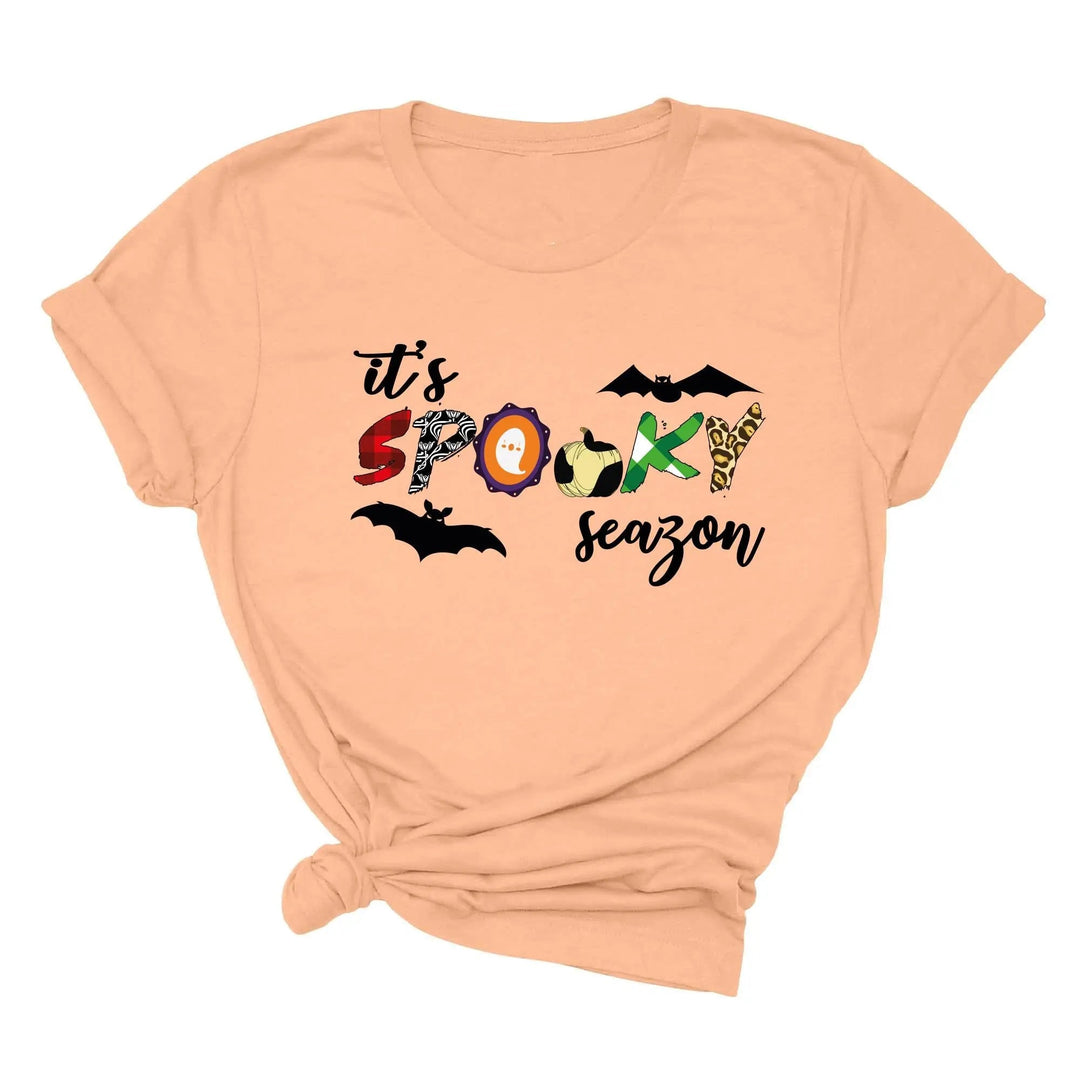 It's Spooky Season Shirt | Cute Ghost & Spooky Vibes Tee Cypress DTF