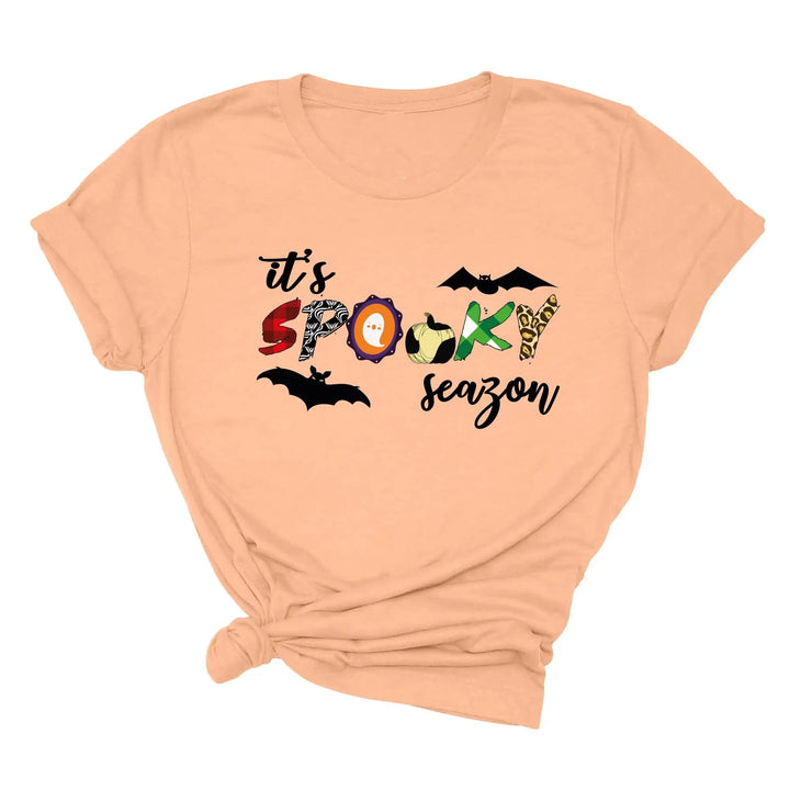 It's Spooky Season Shirt | Cute Ghost & Spooky Vibes Tee Cypress DTF