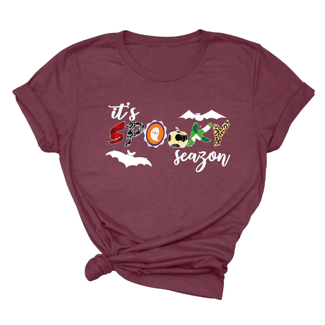 It's Spooky Season Shirt | Cute Ghost & Spooky Vibes Tee Cypress DTF