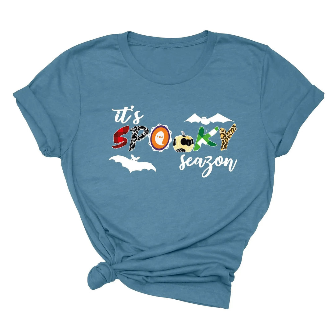 It's Spooky Season Shirt | Cute Ghost & Spooky Vibes Tee Cypress DTF