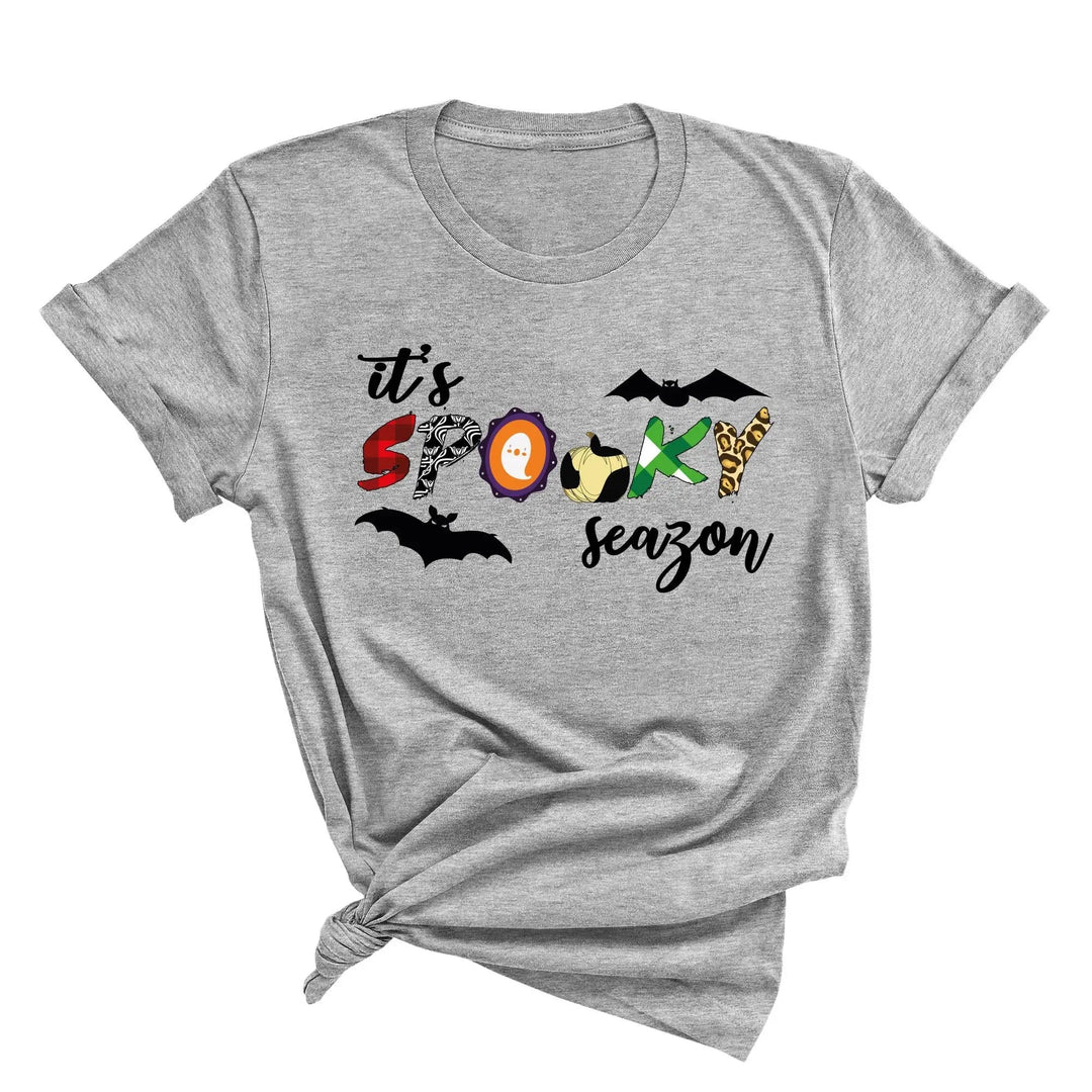It's Spooky Season Shirt | Cute Ghost & Spooky Vibes Tee Cypress DTF