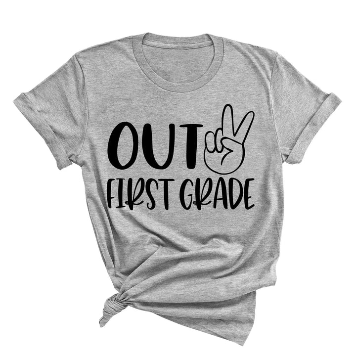 Last Day of School Shirt - Out of Preschool, Kindergarten & Grade Cypress DTF