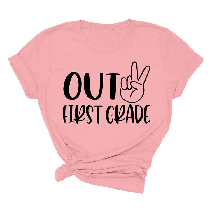 Last Day of School Shirt - Out of Preschool, Kindergarten & Grade Cypress DTF