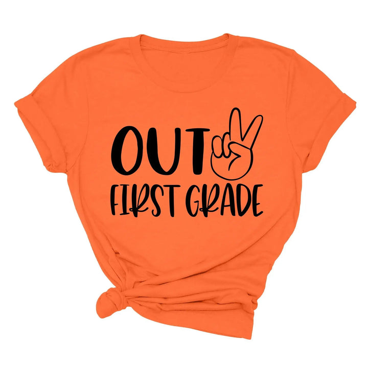 Last Day of School Shirt - Out of Preschool, Kindergarten & Grade Cypress DTF