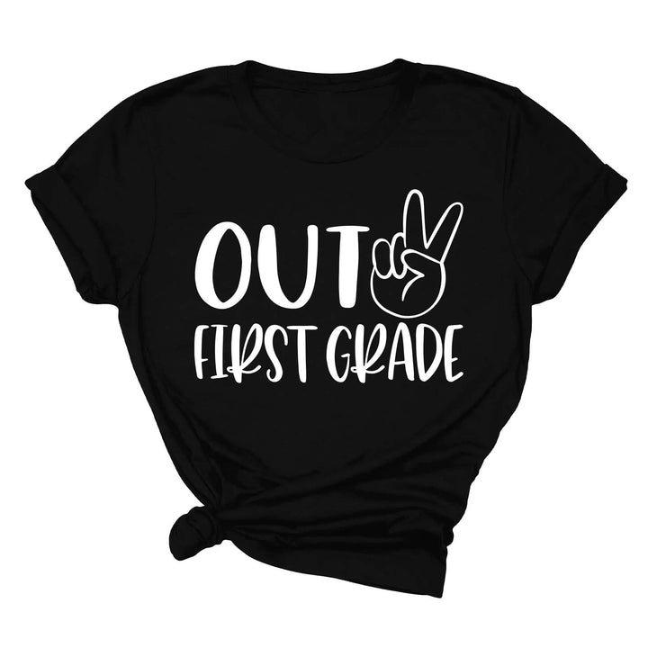 Last Day of School Shirt - Out of Preschool, Kindergarten & Grade Cypress DTF