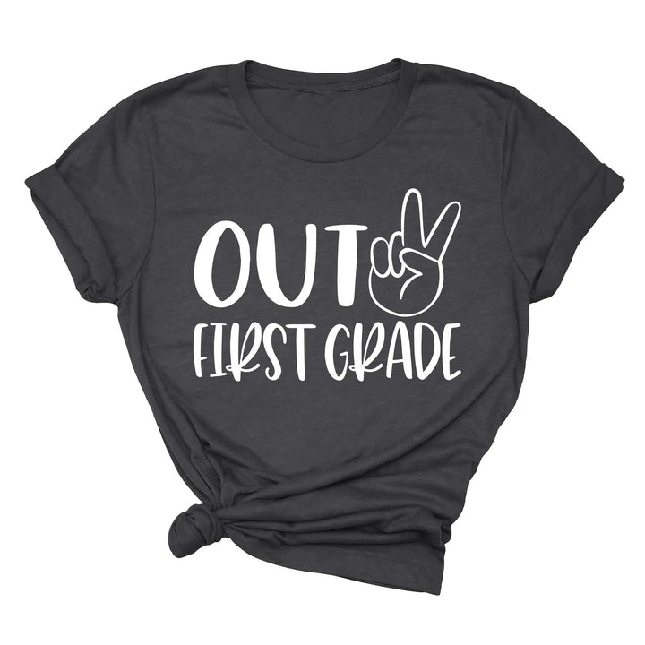 Last Day of School Shirt - Out of Preschool, Kindergarten & Grade Cypress DTF