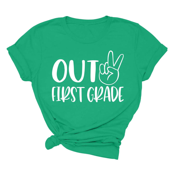 Last Day of School Shirt - Out of Preschool, Kindergarten & Grade Cypress DTF