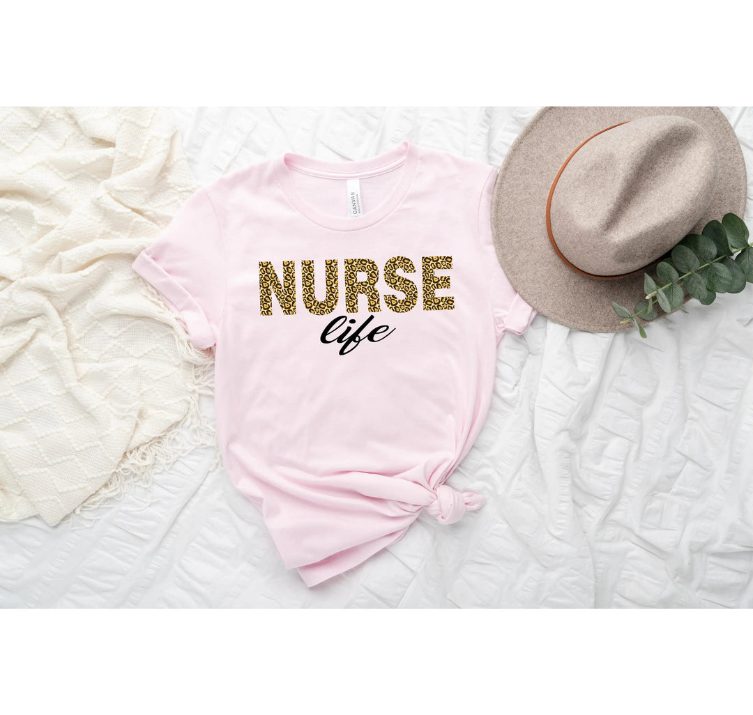 Leopard Nurse Shirt - Future Nurse Gift & Nursing School Tee for Women Cypress DTF