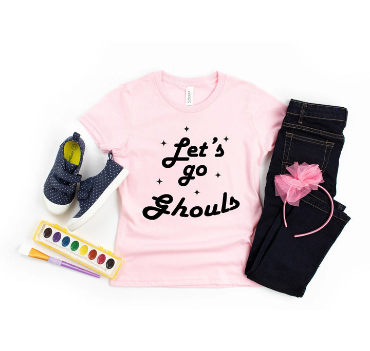 Let’s Go Ghouls Halloween Toddler Shirt | Funny Toddler Fall Tee Cypress DTF