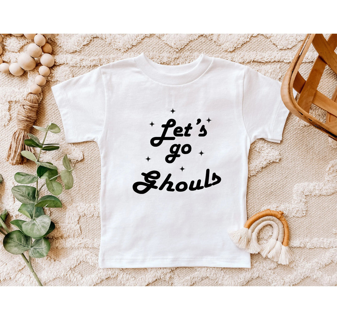 Let’s Go Ghouls Halloween Toddler Shirt | Funny Toddler Fall Tee Cypress DTF