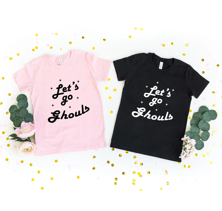 Let’s Go Ghouls Halloween Toddler Shirt | Funny Toddler Fall Tee Cypress DTF