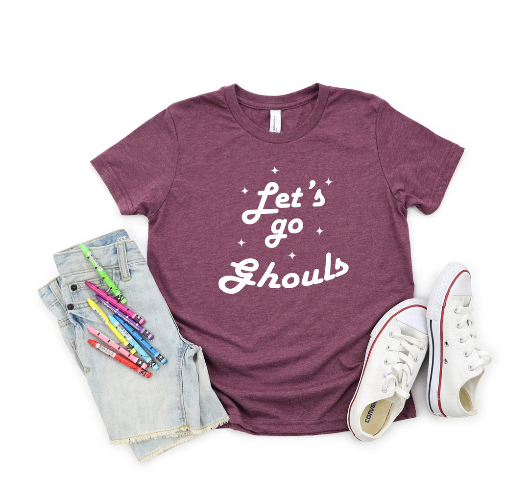 Let’s Go Ghouls Halloween Toddler Shirt | Funny Toddler Fall Tee Cypress DTF