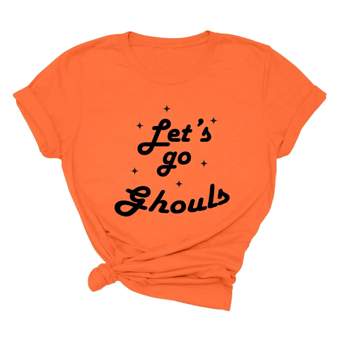 Let’s Go Ghouls Halloween Toddler Shirt | Funny Toddler Fall Tee Cypress DTF