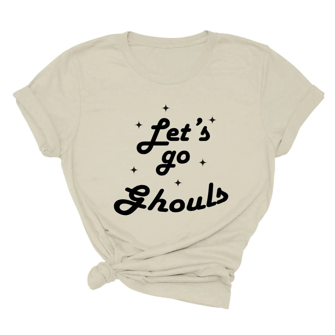 Let’s Go Ghouls Halloween Toddler Shirt | Funny Toddler Fall Tee Cypress DTF
