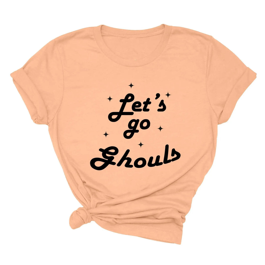 Let’s Go Ghouls Halloween Toddler Shirt | Funny Toddler Fall Tee Cypress DTF