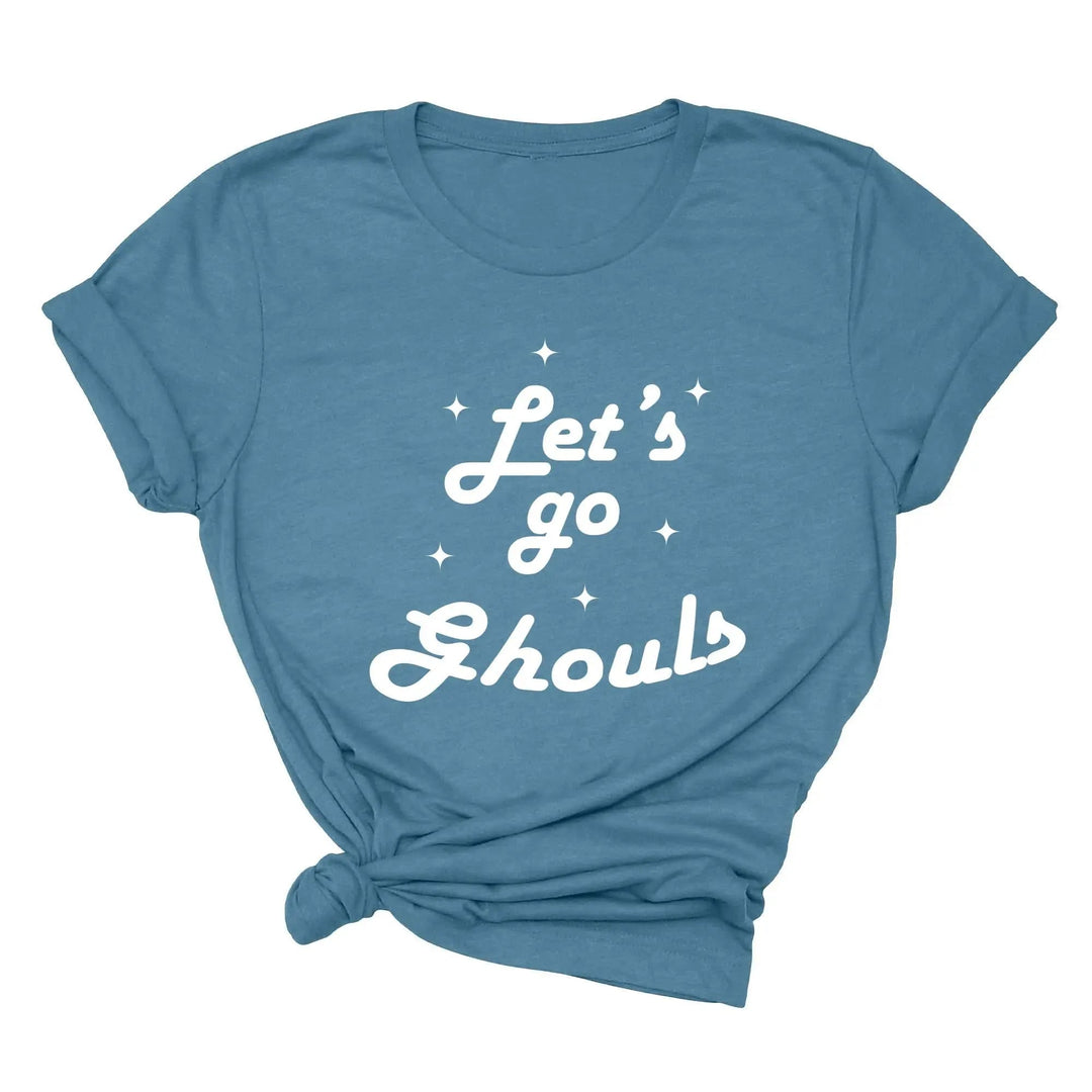 Let’s Go Ghouls Halloween Toddler Shirt | Funny Toddler Fall Tee Cypress DTF