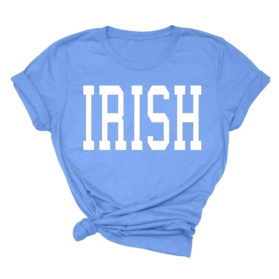 Lucky Irish Shirt - St. Patrick's Day & St. Patty's Day Tee for Women Cypress DTF