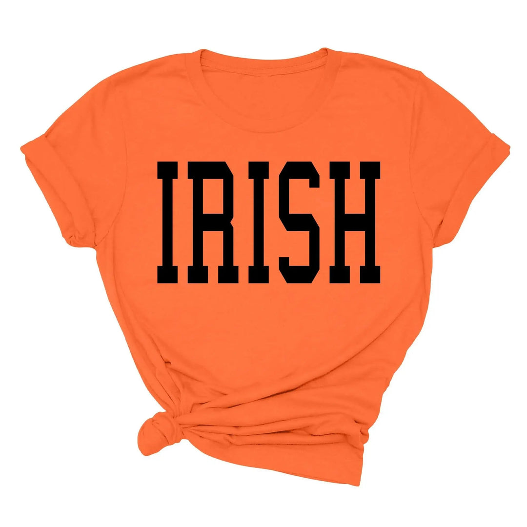 Lucky Irish Shirt - St. Patrick's Day & St. Patty's Day Tee for Women Cypress DTF