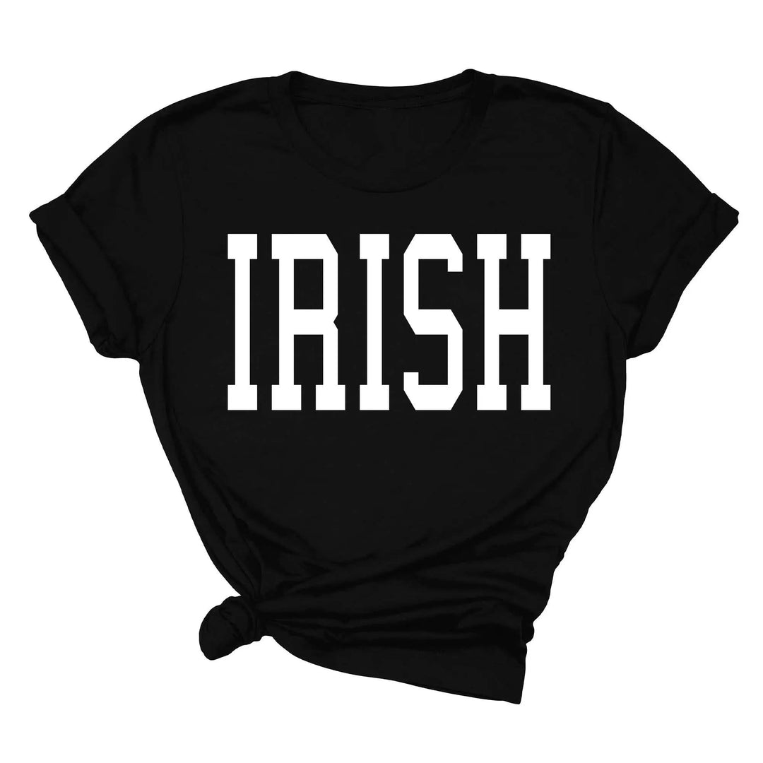 Lucky Irish Shirt - St. Patrick's Day & St. Patty's Day Tee for Women Cypress DTF