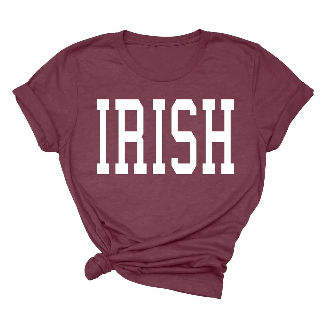 Lucky Irish Shirt - St. Patrick's Day & St. Patty's Day Tee for Women Cypress DTF