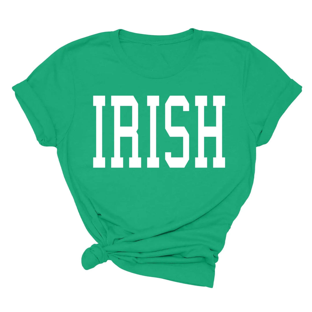 Lucky Irish Shirt - St. Patrick's Day & St. Patty's Day Tee for Women Cypress DTF