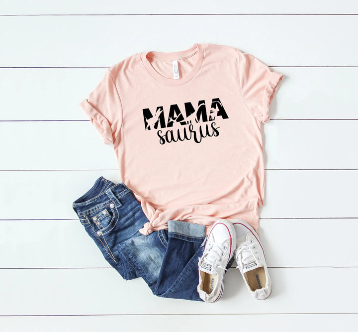Mama Saurus Shirt - Dinosaur Mom Tee | Mother’s Day & Birthday Gift Cypress DTF