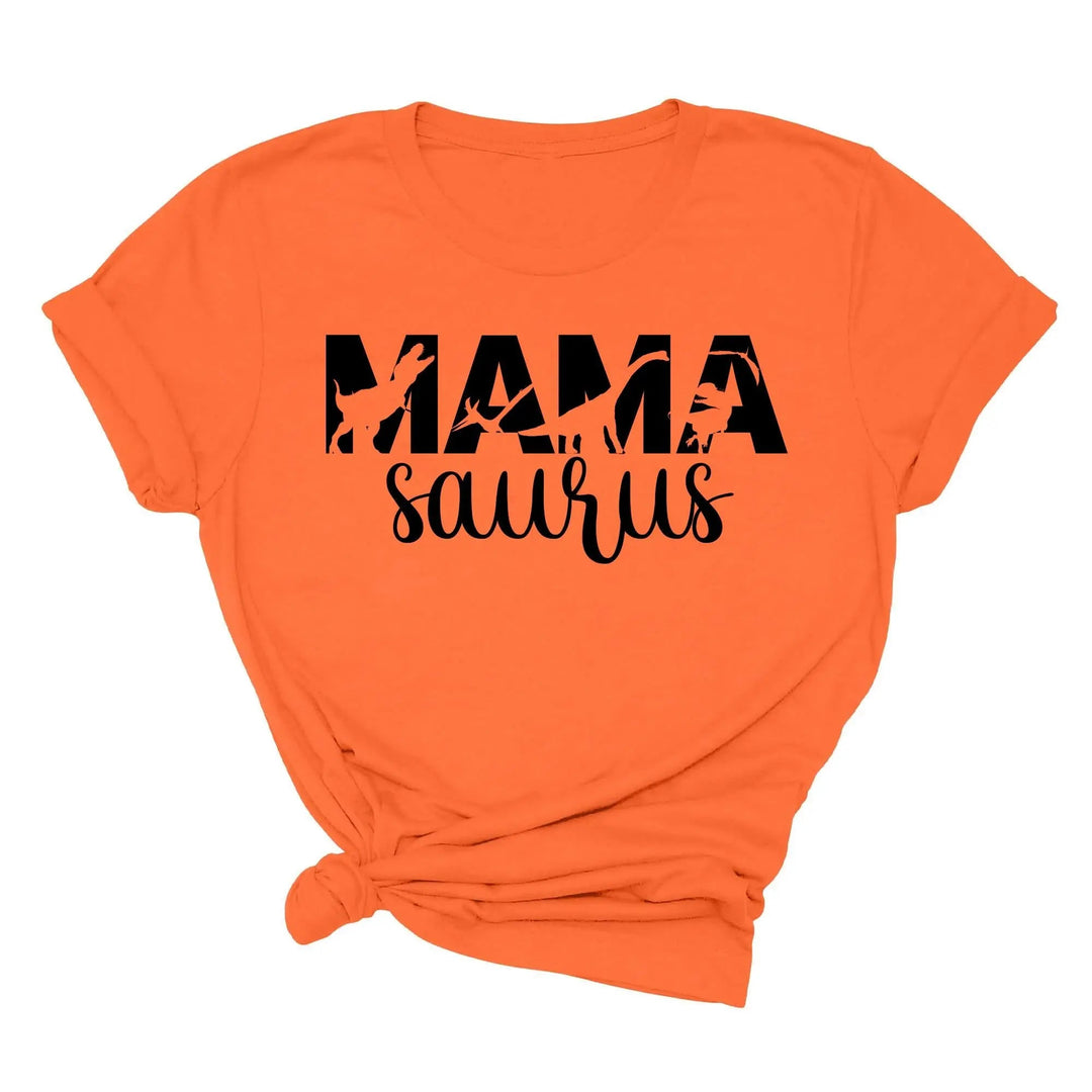 Mama Saurus Shirt - Dinosaur Mom Tee | Mother’s Day & Birthday Gift Cypress DTF